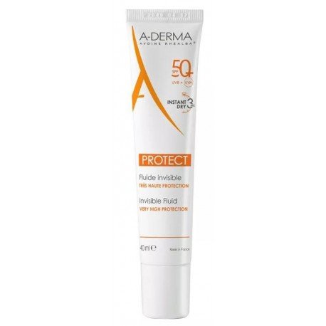 A-Derma Protect Fluido Solar Piel Normal y Mixta SPF50+50+ 40 ml