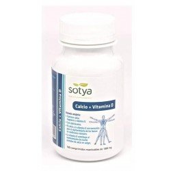 Comprar Sotya Calcio + Vitamina D Masticable 1 gr 100 Comprimidos