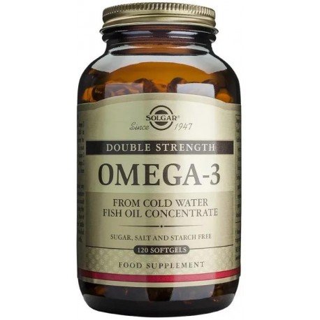 Solgar Omega 3 Alta Concentración 120 Cápsulas Blandas
