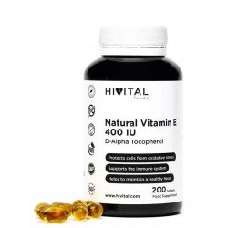 Comprar Hivital Vitamina E Natural 400 UI 200 Perlas