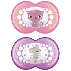 Comprar MAM Chupete Original Rosa Brillante +16m 2 uds