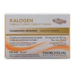 Comprar Hidrotelial Kalogen Cabello y Uñas 30 Cápsulas