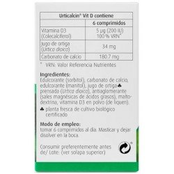 A.Vogel Urticalcin Vitamina D 600 Comprimidos