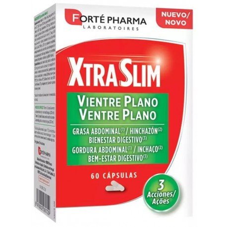 Forté Pharma Xtra Slim Vientre Plano 60 Cápsulas