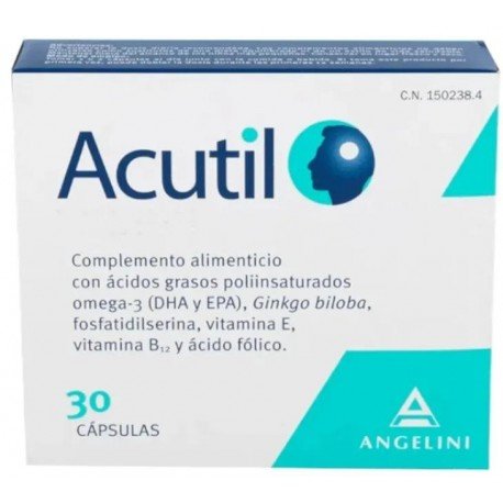 Acutil 30 Cápsulas