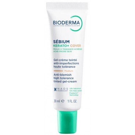Bioderma Sébium Kerato+ Cover con Color 30 ml