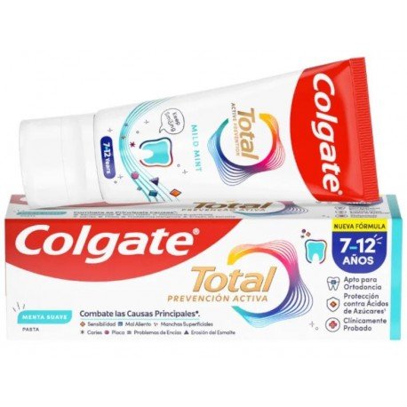 Colgate Total Junior Pasta de Dientes 7-12 Años 50 ml