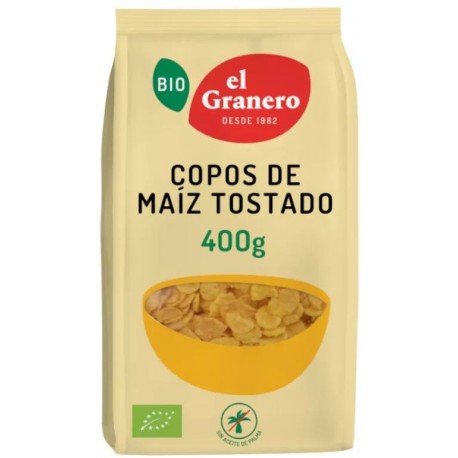 El Granero Integral Copos Maíz Tostado BIO 400 gr