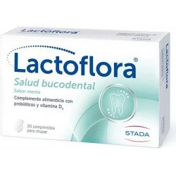 Comprar Lactoflora Salud Bucodental Probiótico Menta 30 Comprimidos