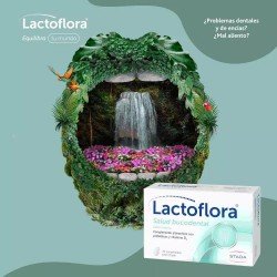 Lactoflora Salud Bucodental Probiótico Menta 30 Comprimidos