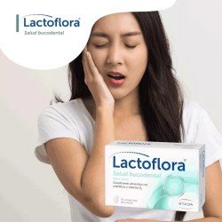 Lactoflora Salud Bucodental Probiótico Menta 30 Comprimidos