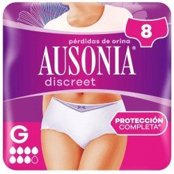 Comprar Ausonia Discreet Braguitas Incontinencia Mujer Plus L 8 uds