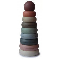 Comprar Mushie Anillos Apilables Solid Original