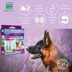 Menforsan Pipeta Anti Insectos para Perros 2 uds