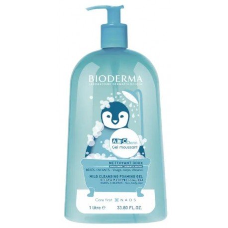 Bioderma ABCDerm Gel Moussant 1 Litro