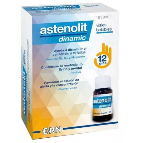Astenolit Dinamic 12 Viales x 10 ml