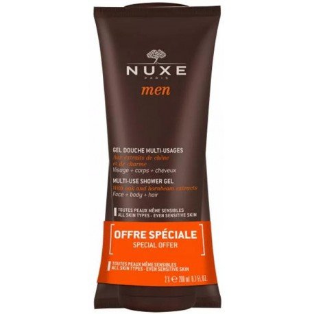 Nuxe Men Gel de Ducha Multiusos 2x200 ml