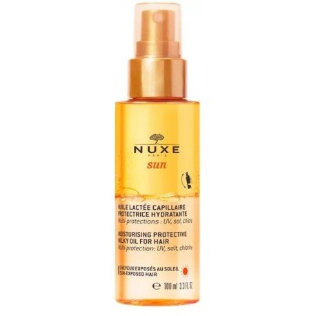 Nuxe Sun Aceite-Leche Capilar Protector Hidratante 100 ml