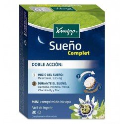 Comprar Kneipp Sueño Complet Bicapa Conciliar y Mantener el Sueño 30 Comprimidos