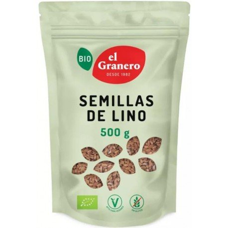 El Granero Integral Semillas de Lino BIO 500 gr