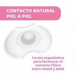 Chicco Protege Pezón Silicona SkinToSkin Talla M/L 2 uds