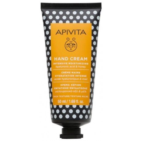 Apivita Crema de Manos con Miel y Ácido Hialurónico 50 ml