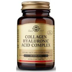 Comprar Solgar Ácido Hialurónico Complex con Colágeno 30 Cápsulas