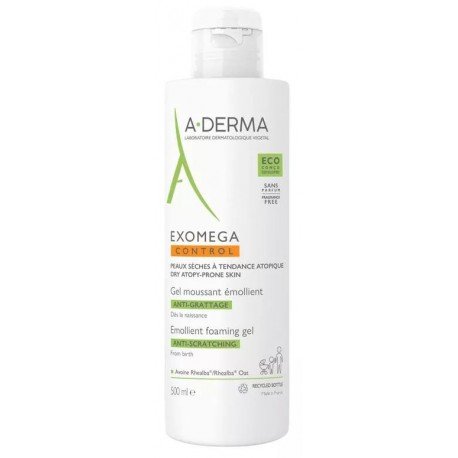 A-Derma Exomega Gel Limpiador 500 ml
