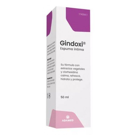 Gindoxi Espuma Íntima Femenina 50 ml