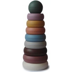 Comprar Mushie Anillos Apilables Solid Rustic