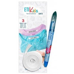 Comprar Etikids Cinta Termoadhesiva Tela Blanca 3m + Rotulador Permanente
