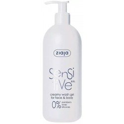 Comprar Ziaja Gel Limpiador Rostro y Cuerpo Pieles Sensibles Sensitive 400 ml
