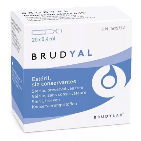 BrudyAl Ojo Seco 20 Monodosis 0,4 ml