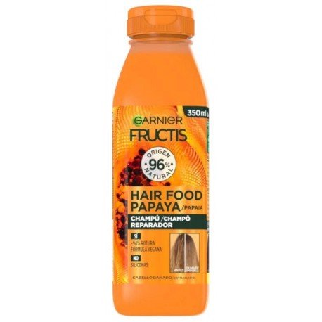Garnier Fructis Hair Food Champú Papaya 350 ml