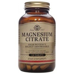 Comprar Solgar Citrato de Magnesio 120 Comprimidos