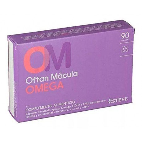 Oftan Mácula Omega 90 Cápsulas