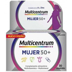 Comprar Multicentrum 50+ Mujer 30 Comprimidos