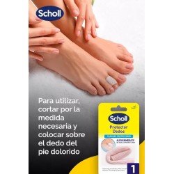 Scholl Protector para Dedos Presión y Roce 1 ud