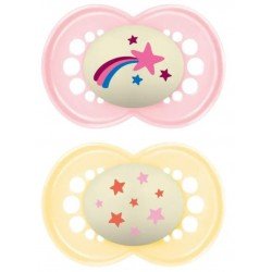 Comprar MAM Chupete Original Night Rosa Brillante +16m 2 uds