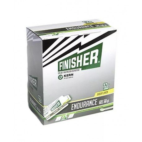 Finisher Endurance Gel Sabor Limón 12 Sobres