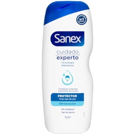 Sanex Cuidado Experto Protector Gel de Ducha Hidratante 600 ml