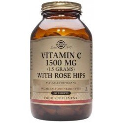 Comprar Solgar Rose Hips C 1500 mg 180 Comprimidos