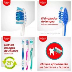 Colgate Cepillo de Dientes Zig-Zag Suave 2+1 GRATIS