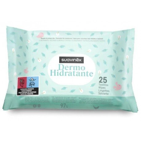 Suavinex Toallitas Húmedas Dermohidratantes 25 uds