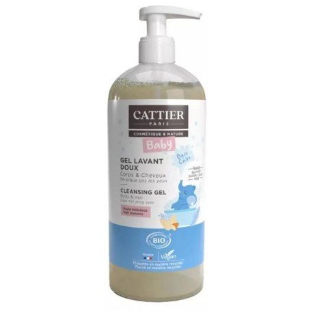 Cattier Agua Limpiadora Micelar Bebé Cara y Cuerpo 500 ml