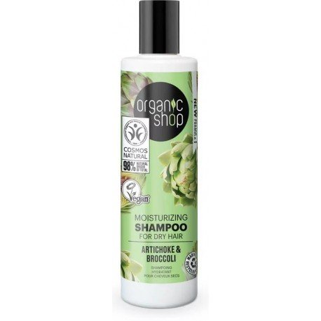 Organic Shop Champú Cabello Seco Alcachofa y Brócoli 280 ml
