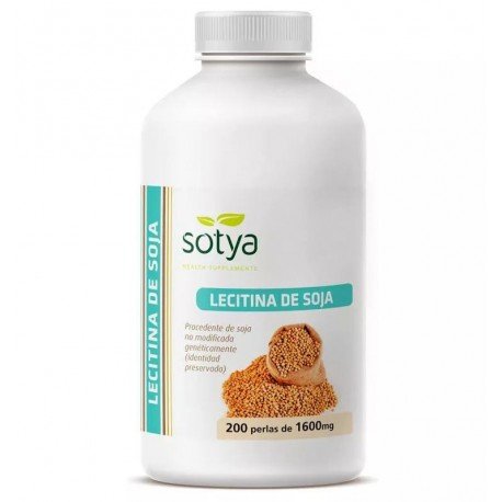Sotya Lecitina de Soja 1,6 gr 200 Cápsulas