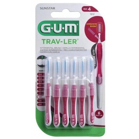 Gum Cepillo Interdental Travler 1,4 mm 6 uds