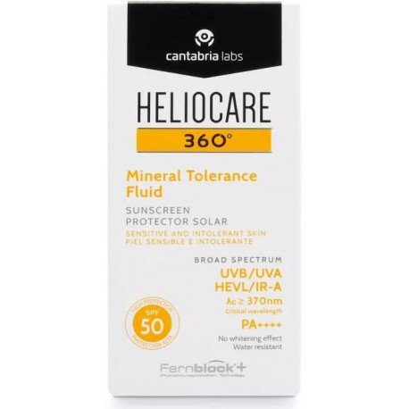 Heliocare 360 Mineral Tolerance Fluid SPF50 50 ml