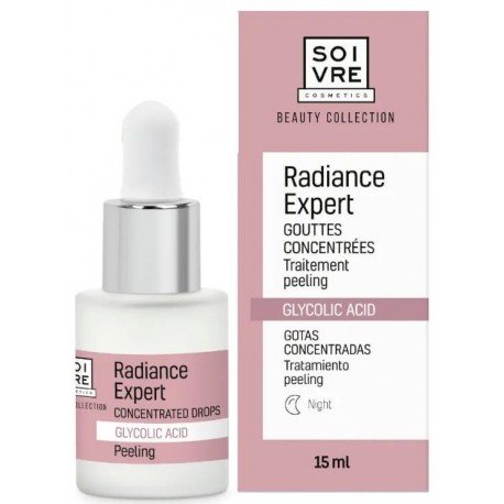Soivre Gotas Ácido Glicólico Peeling Radiance Expert Cosmetics 15 ml